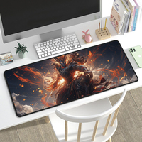 Pemasok bantalan Mouse Gaming panjang XL XXL karet murah antiair promosi dapat disesuaikan