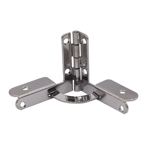 Charnière de meuble en fer moulé sous pression pour montage en surface, durable pour boîte en bois industrielle - Product Image 1