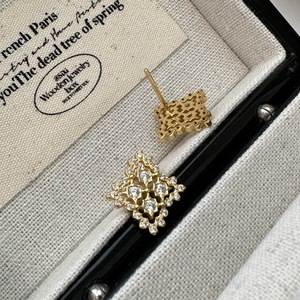 Boucles d'oreilles en argent pur S925 avec zircon, style rétro français, élégantes, au tempérament simple, à la mode, bijoux légers, forme de goutte d'eau incrustée - Product Image 5