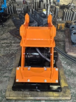 Compacteur à plaques vibrantes pour excavatrice 10-13T, compacteur hydraulique haute efficacité, pour remblais de fosses routières, Permco CE