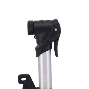 משאבת אוויר מיני דו כיוונית משאבת אוויר בלחץ גבוה אלומיניום חבית אופני כביש משאבת אוויר ניידת עם ידית שסתום פלסטיק - Product Image 3