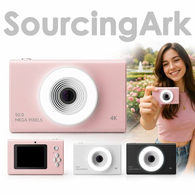 Search Sourcingark Outdoor Sport Pocket Digital Camera CCD Sensor <10x Optical Zoom 4K Resolution 2"-3"/2.4" Screen Retro Style