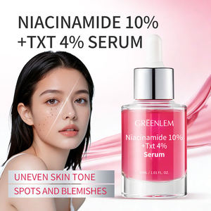 Suero Líquido Herbal con Vitamina C y E, Niacinamida Orgánica, Antienvejecimiento, Blanqueador e Hidratante para el Cuidado Facial de la Mujer, Marca Privada, en Stock - Product Image 3