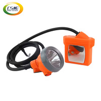 Lampe frontale LED KL5M pour mineur, 16000 Lux, 13 heures d'autonomie, éclairage de casque pour l'exploitation minière