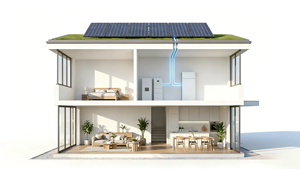 10kWh Lithium Iron Phosphate Solar <b>Battery</b> Wall-<b>Mounted</b> Home Energy Storage System - Product Image 3