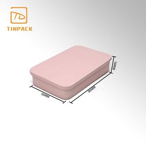 Caja de Hojalata Rectangular Portátil Personalizada con Tapa Deslizante para Dulces, Mentas y Pequeños Regalos, <span class=keywords><strong>Precio</strong></span> al por Mayor - Product Image 1