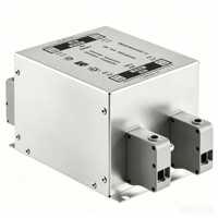 Filtre de ligne électrique FN2412-16-44, montage sur rail DIN, 250V, conditionnement électrique