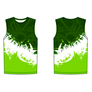 3D Sublimation tank Top Polyester Quick Dry Sport Workout Stringer Bodybuilding Singlet Digital Print <strong>Men</strong> <strong>Beach</strong> <strong>Vest</strong> Tops Custom - Product Image 6