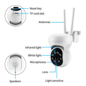 K21 1080P <span class=keywords><strong>Camera</strong></span> an ninh Gimbal bán cầu <span class=keywords><strong>Camera</strong></span> không dây 5g màn hình trong nhà và ngoài trời nói chuyện IP66 không thấm nước - Product Image 4