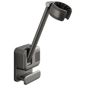 Support mural pour sèche-cheveux Chef Jun, gris graphite, sans perçage, durable, pour rangement de salle de bain - Product Image 4