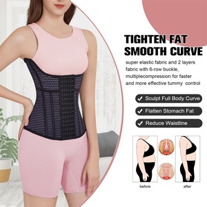 Donne dimagranti guinzagli corsetto biancheria intima <span class=keywords><strong>guaina</strong></span> modellante tuta corpo Shaper traspirante Colombia liposuzione vita Trainer all'ingrosso - Product Image 3