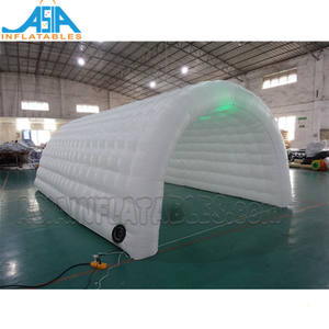 <span class=keywords><strong>Tunnel</strong></span> d'entrée d'événement lumineux gonflable avec lumière LED pour fête - Product Image 6