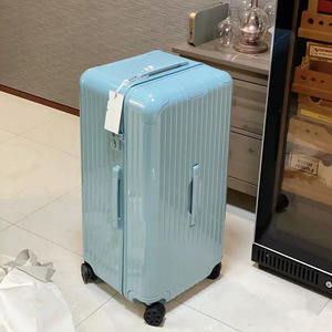 <b>Large</b> Capacity Aluminum <b>Frame</b> Trolley Suitcase 32 Inch Zipper 360 Degree Spinner Wheel Macaron Colors Unisex Business Travel Bag - Product Image 1