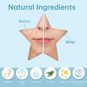 Patchs Hydrocolloïdes Étanche en Forme d'Étoile Personnalisés pour Soins de la Peau, Traitement des Boutons et de l'Acné, Autocollants de Soin du Visage - Product Image 2