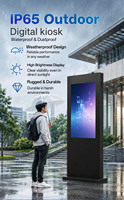 32/43/55 Zoll 2000 Nits Helligkeit Outdoor Touchscreen LED/LCD Panel Display Android Totem Werbe-Digital-Signage-Kiosk