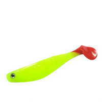 DT-2 3.5'' 4.7'' Leurre de pêche en plastique souple en gros, Leurre nageur fait main, Appât écologique pour la pêche