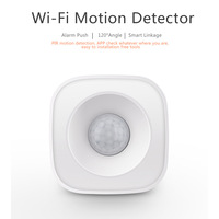 Tuya detektor Sensor PIR cerdas, Remote Control Wifi dengan deteksi gerakan terbuat dari bahan ABS tahan lama