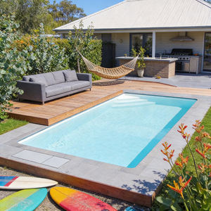 Piscina prefabricada, piscina exterior, encofrado para piscinas, piscinas personalizadas, piscinas para patio, piscina modular, piscina de fibra de vidrio - Product Image 4