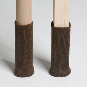 Fundas de fieltro engrosado resistentes al desgaste para patas de <span class=keywords><strong>silla</strong></span>/mesa, protectores de suelo, fundas para patas de taburete, almohadillas para patas de mesa y <span class=keywords><strong>silla</strong></span>, fundas de punto para patas. - Product Image 2