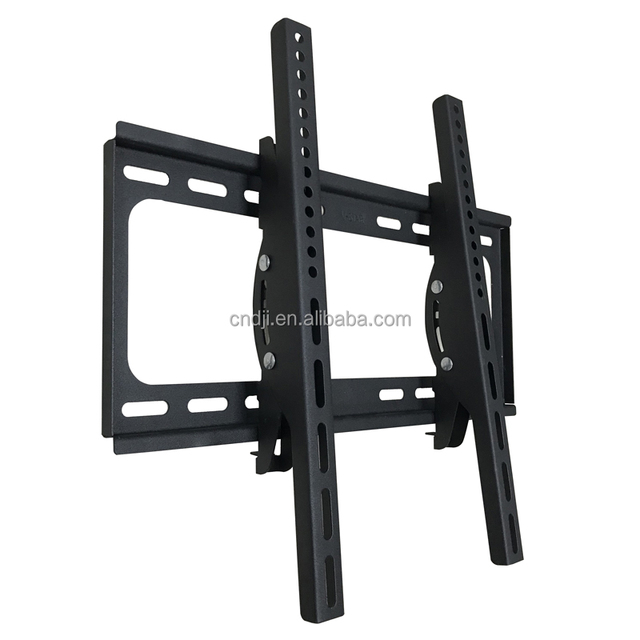 Hot Selling Adjustable Home Tilt TV Wall Mount 15 Tilt Steel Construction 110 Lbs Capacity VESA 400x400mm Fits 26-55 Inch TVs