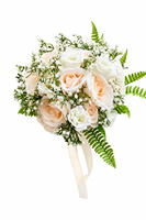 Bouquet de mariée artisanal européen haut de gamme, fleurs artificielles, centres de table de mariage avec soie au toucher réel pour la Saint-Valentin, personnalisé