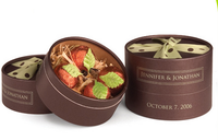 Vente en gros de bonbons fantaisie personnalisés avec logo imprimé chocolat de Noël pour boîte emballage de bonbons