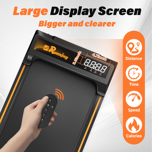 Caminadora Plegable Compacta para Debajo del Escritorio con 3 Niveles de Inclinación, Máquina Eléctrica para Caminar de Bajo Ruido para Uso en Casa u Oficina - Product Image 5