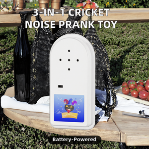 Tre pecore tre in uno divertente giocattolo di plastica da Cricket con suono cinguettio nascosto azionato a batteria scherzo pratico Gag <span class=keywords><strong>Noise</strong></span> <span class=keywords><strong>Maker</strong></span> scherzo - Product Image 3