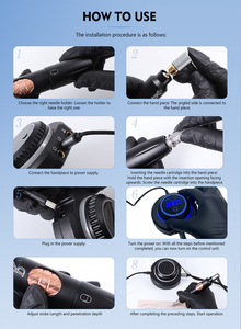 Máy xăm chuyên nghiệp kỹ thuật số YD Blink, máy trang điểm bán vĩnh viễn không dây, dùng pin, dành cho huấn luyện - Product Image 4