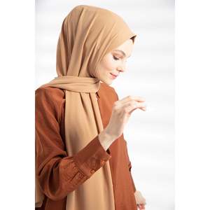 Chal de crepé - Color camel - Camel - Product Image 2