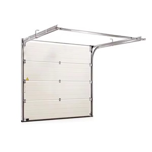Puerta de Garaje Seccional Industrial Moderna Automática de Acero Aislada con Elevación Vertical y Deslizamiento, Prevención de Incendios - Product Image 3