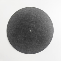 Tapis antidérapant pour platine vinyle en feutre de laine personnalisé OEM, 3 mm