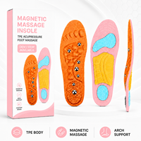Fabricant OEM – Semelles intérieures magnétiques en TPE à 4 couches pour massage des pieds, absorption des chocs, soutien de la voûte plantaire, confort pour la marche et le sport