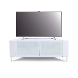Moderno Soporte de <span class=keywords><strong>TV</strong></span> <span class=keywords><strong>Esquinero</strong></span> de <span class=keywords><strong>55</strong></span> <span class=keywords><strong>Pulgadas</strong></span> con Estante de Vidrio, Patas Cromadas, Gestión de Cables y Control Remoto <span class=keywords><strong>para</strong></span> Sala de Estar, Cine en Casa y Uso Multimedia - Product Image 3