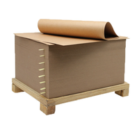 Rouleau géant de papier kraft écologique laminé enduit de PE de qualité alimentaire, imperméable, pour gobelets à café, thé et boissons