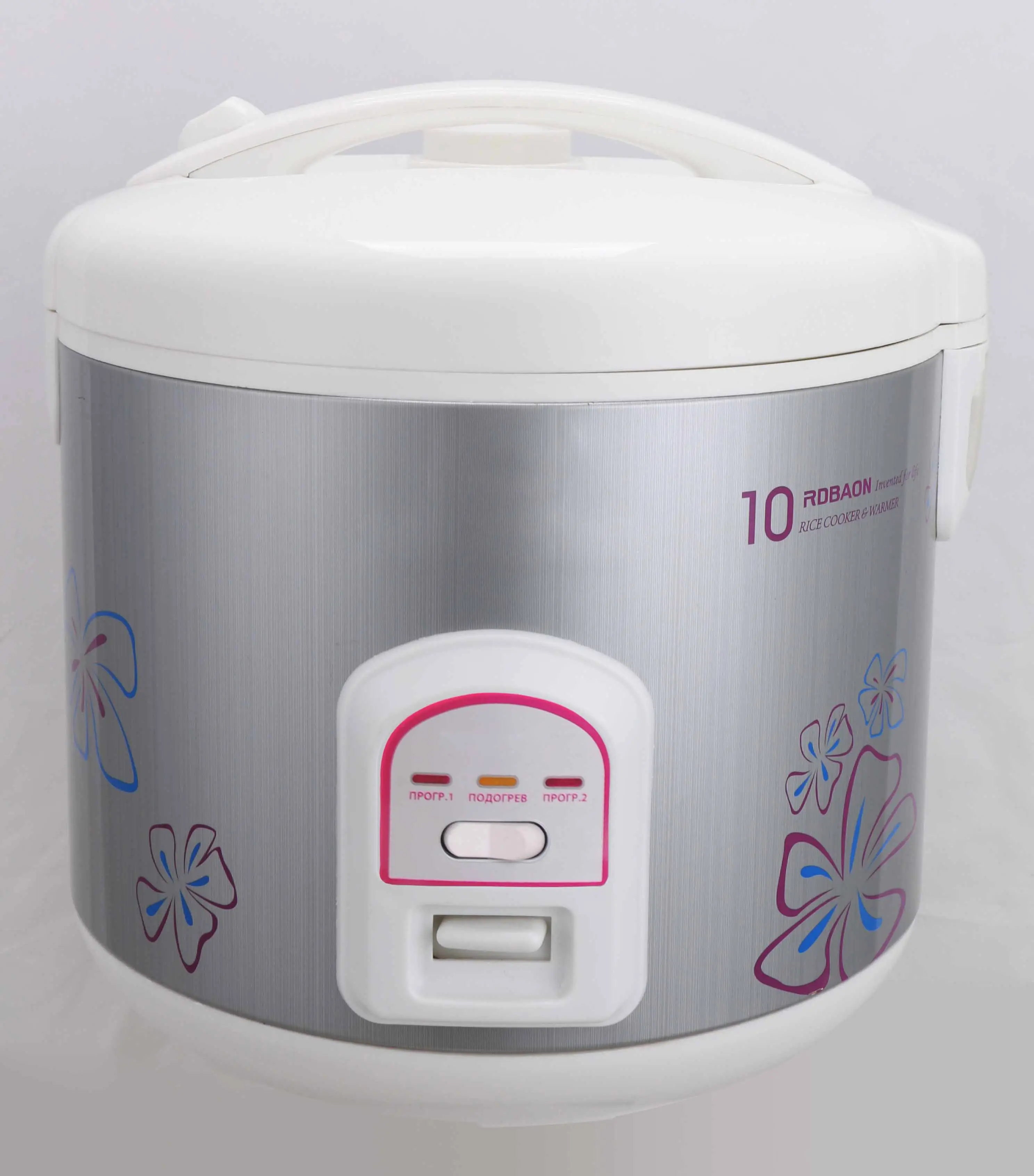 Electrodoméstico de cocina de inducción rápida, olla arrocera eléctrica de 2,2 L