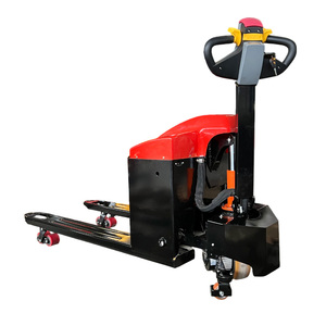 Transpaleta eléctrica todoterreno de carga automática, carretilla elevadora ligera con batería de litio, transpaleta usada, venta de alta visibilidad - Product Image 2