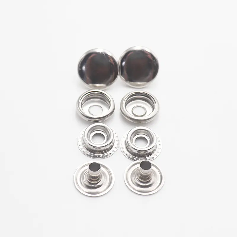 15mm chiều cao và dày đồng kim loại Snap Báo Chí ốc vít may nút Studs botoes Da Craft Quần áo túi