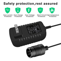 Adaptateur secteur CA/CC de haute qualité à sortie stable avec protection contre les surintensités pour caméra de vidéosurveillance, éclairage LED, routeur, commutateur