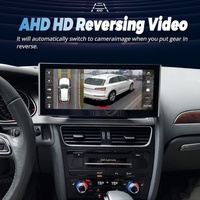 Radio para Auto Android 13 de 12.3 Pulgadas para AUDI A4 A5 2008-2016, Reproductor Multimedia de Video, GPS, CarPlay Inalámbrico, Pantalla QLED 1920*720, USB para el Tablero