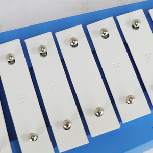 Xylophone Orff en aluminium à 13 plaques blanches, instrument de percussion à 13 tons, vente en gros - Product Image 3