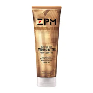 Private Label Gradual Tan Smoothing Custom Sunless Tanning Lotion Skincare Self Tanner Butter Dark