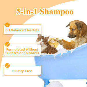 Champú de <span class=keywords><strong>avena</strong></span> de 250ml de etiqueta privada para <span class=keywords><strong>perros</strong></span> Acondicionador alisador de pelo de mascotas con miel de harina de <span class=keywords><strong>avena</strong></span> coloidal para uso en el baño - Product Image 3