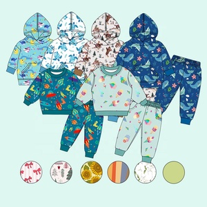 <span class=keywords><strong>Felpa</strong></span> in spugna di bambù neutra per bambini tuta da Cactus <span class=keywords><strong>felpa</strong></span> <span class=keywords><strong>pantaloni</strong></span> da jogging 2 pezzi Set di abiti da ginnastica per bambini - Product Image 4