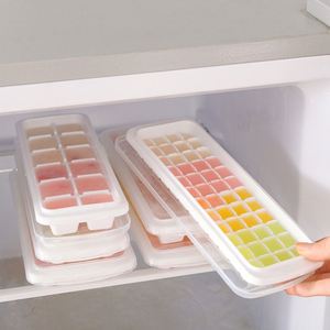 Moule à glaçons en silicone de qualité supérieure, prix usine, écologique, réutilisable, qualité alimentaire, plateau transparent, congélation rapide, démoulage facile - Product Image 1