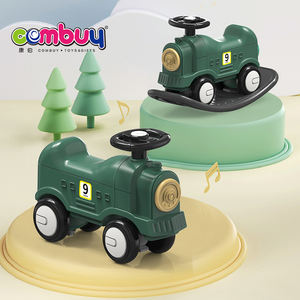 Mainan Mobil Geser <span class=keywords><strong>2</strong></span> in 1 dengan Setir untuk Anak, Kuda Goyang Bayi - Product Image 2