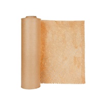 Usine en gros 30cm 38cm 50cm coloré biodégradable pliable emballage cadeau nid d'abeille Kraft papier rouleau emballage