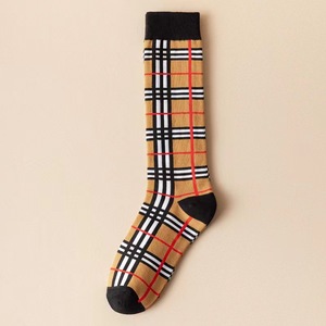 Wholesale Fancy Scottish <strong>Tartan</strong> <strong>Sock</strong> Thick Soft Winter Cozy Unisex Cotton Design <strong>Socks</strong> for Girls - Product Image 4