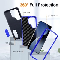 Étui de protection robuste 3-en-1 antichoc avec béquille pour Samsung Galaxy S26 Ultra S25 FE S24 Plus S23
