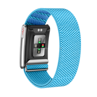 Pulsera Inteligente E500 Azul con ECG, Reloj Inteligente con IA para la Salud, Monitor de Ritmo Cardíaco, Dispositivo Deportivo Resistente al Agua, Compatible con Android e iOS